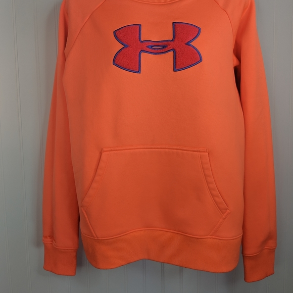 UNDER ARMOUR Cold Gear Kangaroo Sweatshirt Sz M - Picture 11 of 14